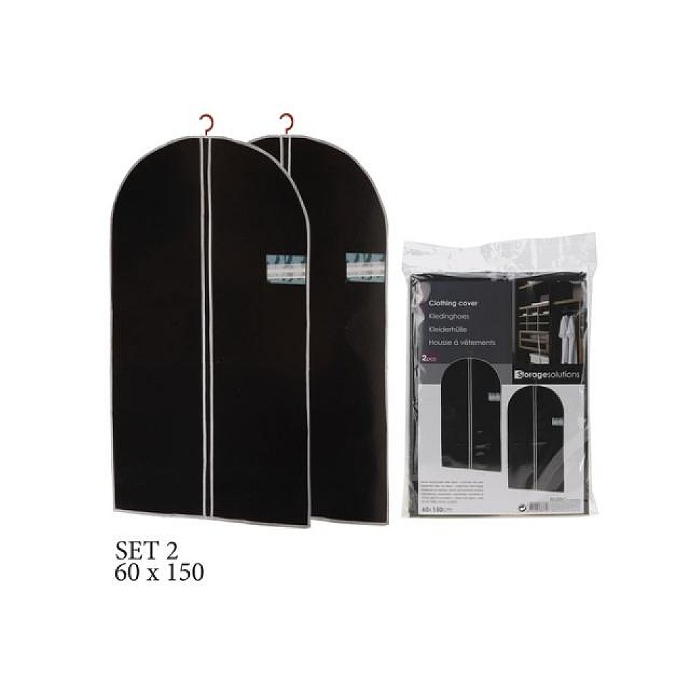 Set de 2 huse pentru haine Storage Solutions, 60X150cm