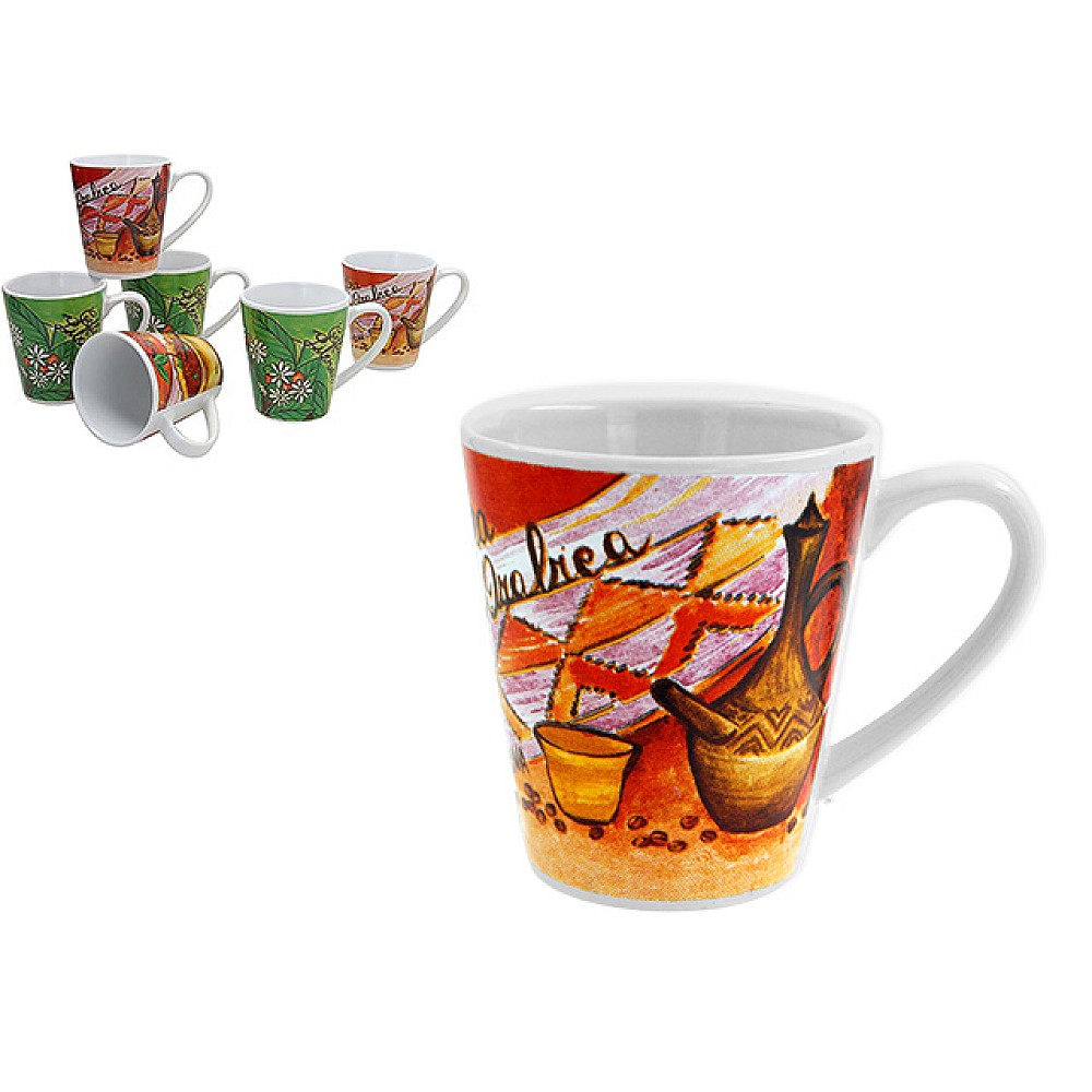 Cana 310ml Tognana Laura Caffe, ceramica, conus
