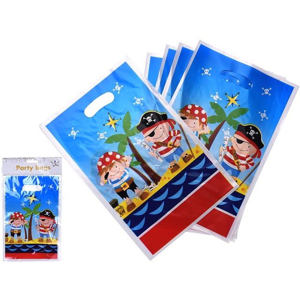 Set pungi Pirates 8buc, 25X16cm