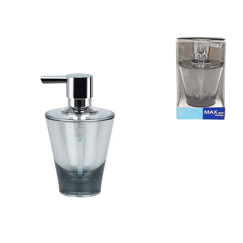 Dozator pentru săpun Max Light, gri