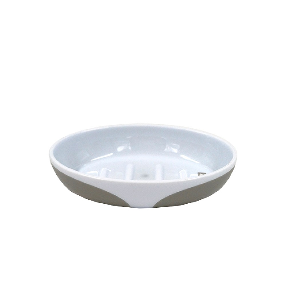 Săpunieră MSV Kandy, gri, plastic