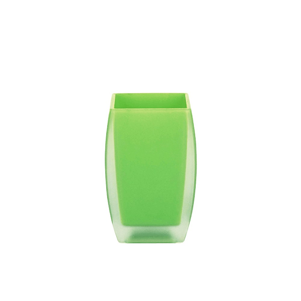 Pahar pentru periute de dinti Spirella Freddo, verde deschis