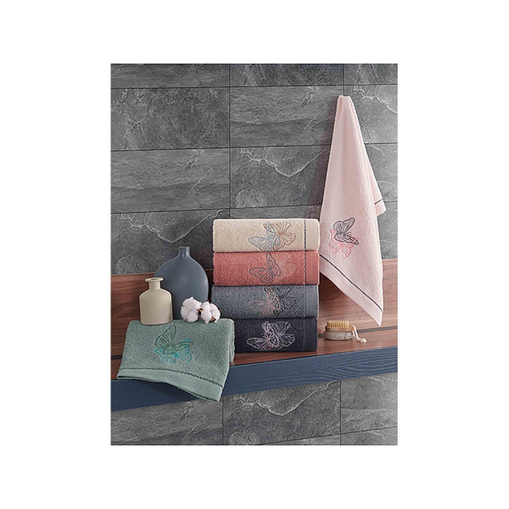 Prosop 50X90cm NH Anka Butterfly/Bird, bumbac
