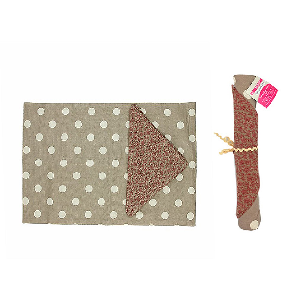 Servetel de servire cu servetel mic AF Aragona bej