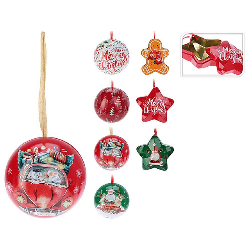 Cutie metalica Christmas, metal