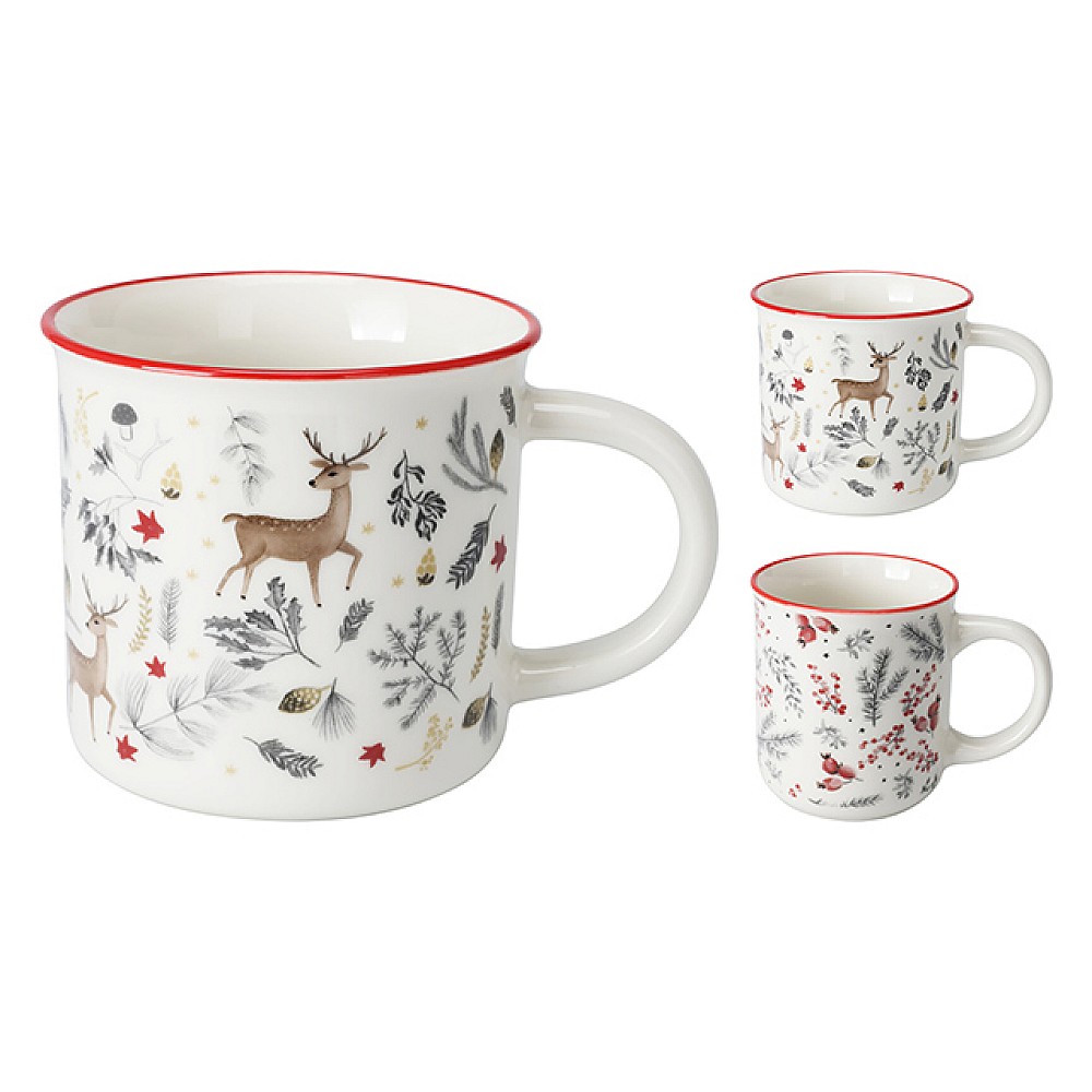 Cana din portelan, 400ml 