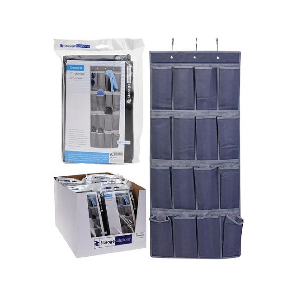 Organizator suspendabil Storage, 16 sectiuni, 110X45cm