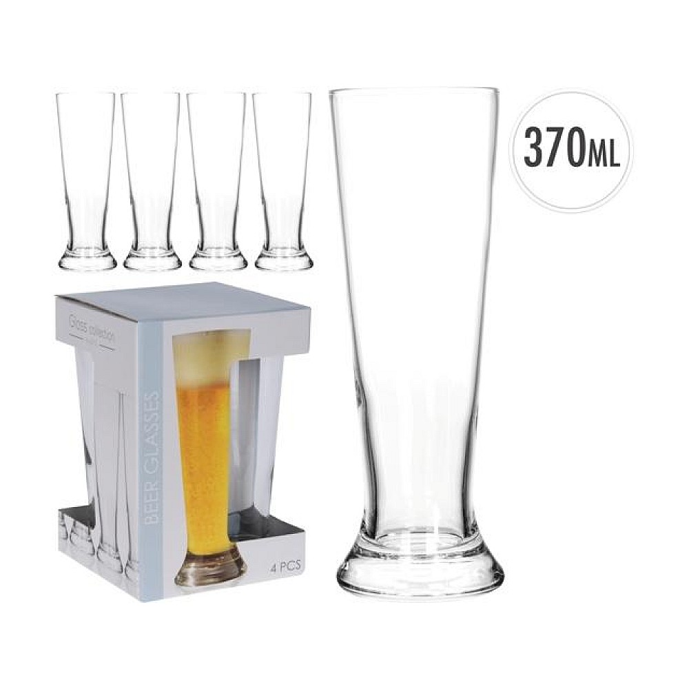 Set 4 pahare pentru bere EH Principe 370ml, 20.5cm