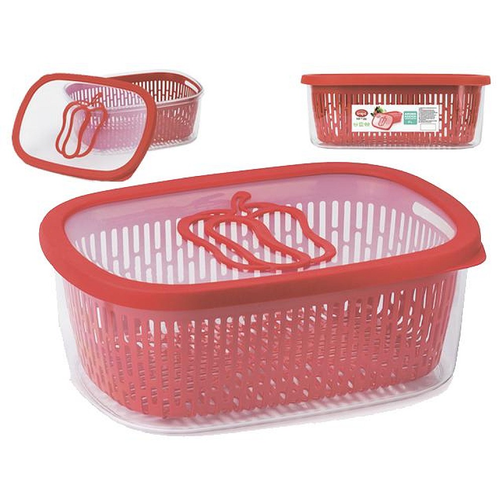 Container si cos pentru pastrare legume Snips 4l 28.5X20.5X11cm