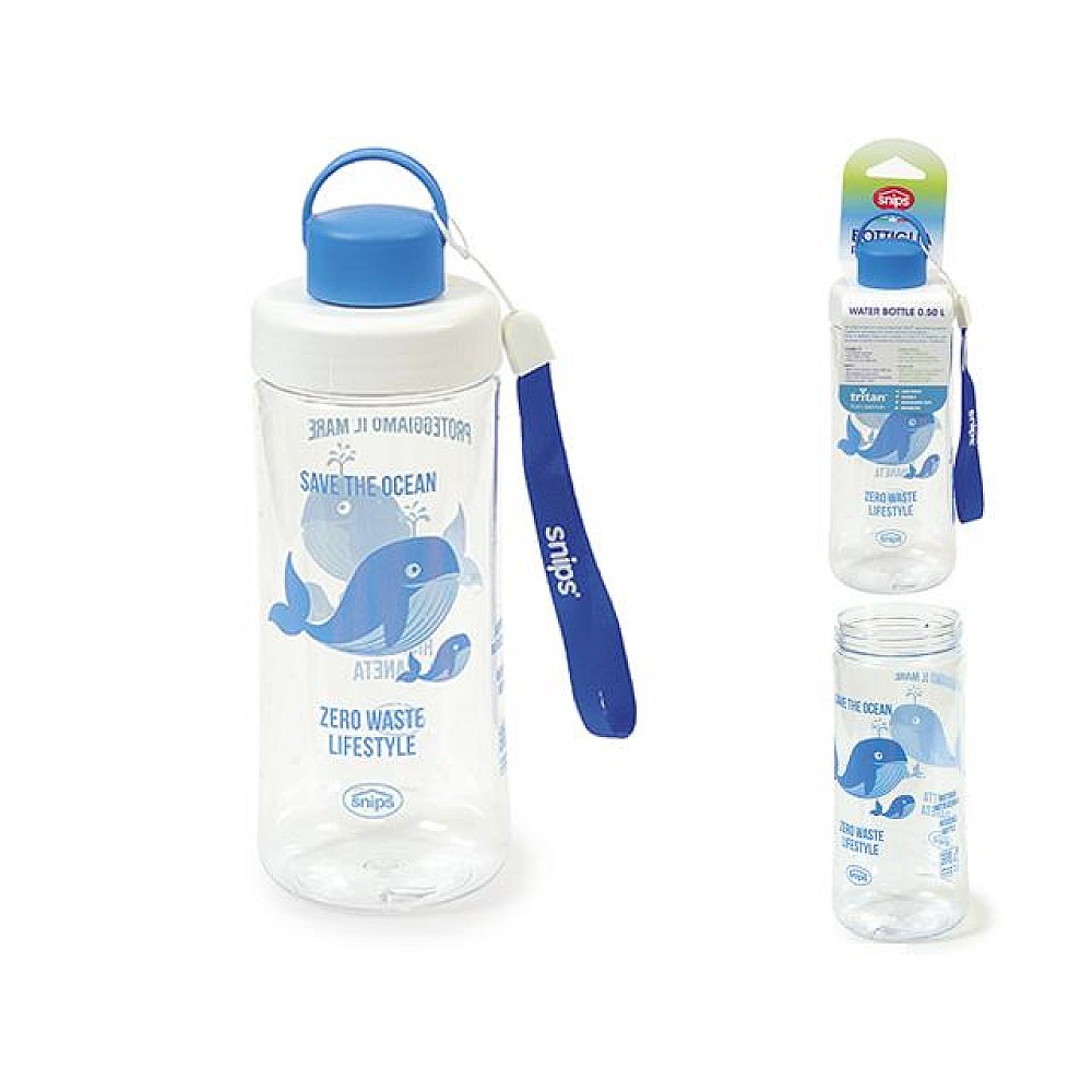 Sticla pentru apa Snips Save the Ocean 0.5l (whale), tritan