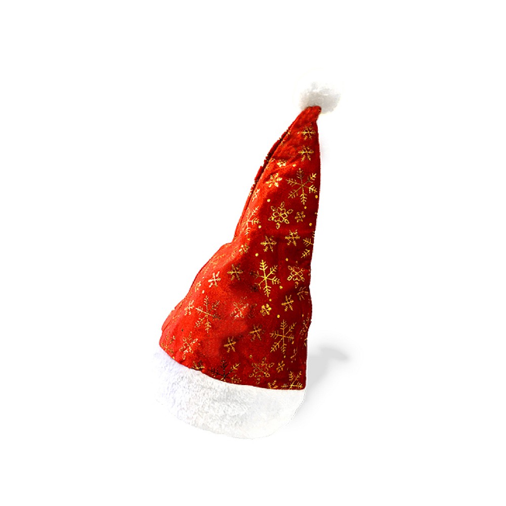 Caciula Mos Craciun cu ornament
