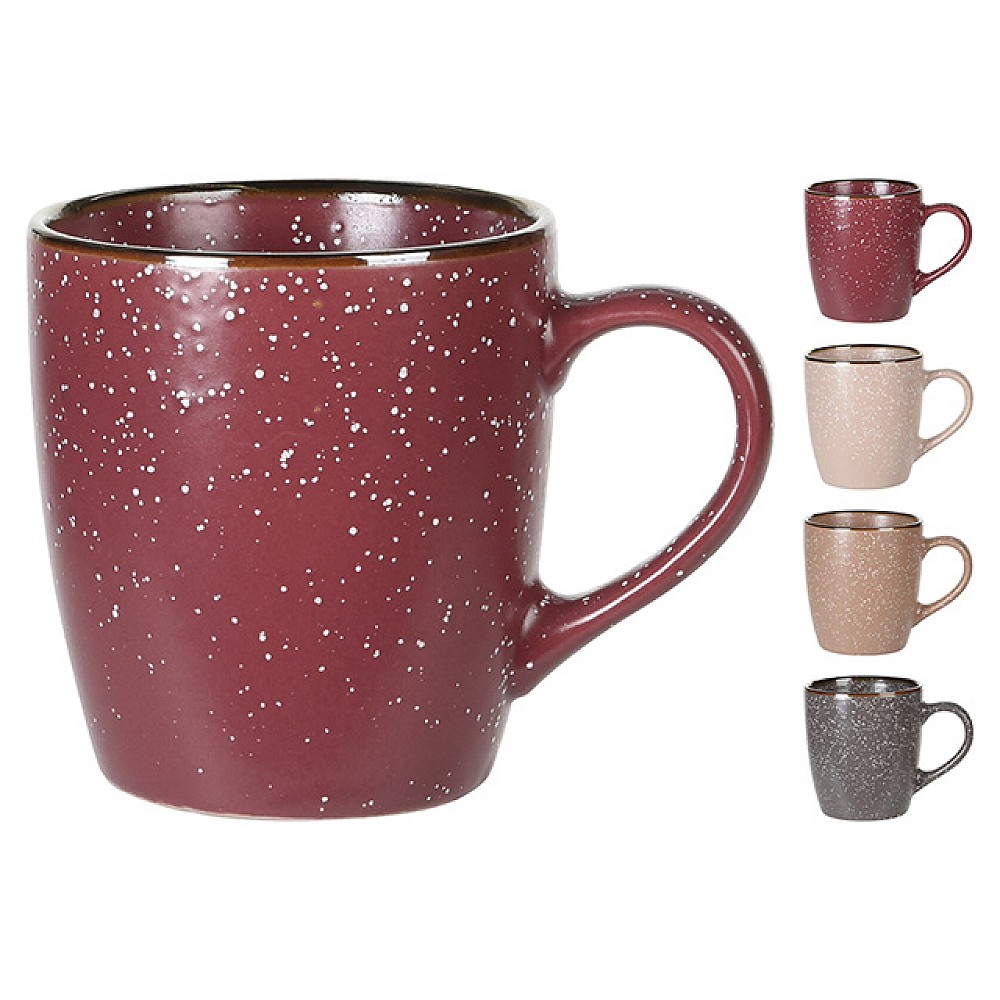Cana 200ml Metallic Rim, ceramica