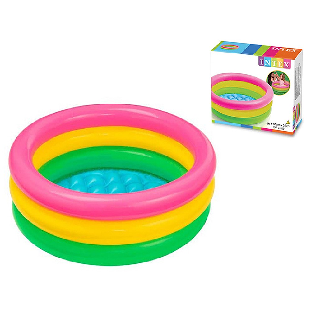 Piscină gonflabilă  “Apus de soare” 61х22 cm, 28 L, 1-3 ani