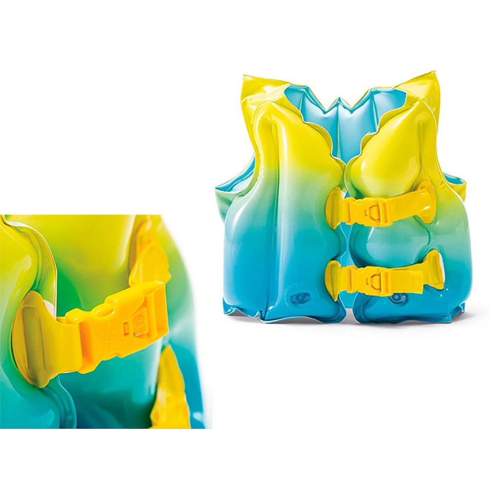 Vesta de înot gonflabilă “Laguna albastră”, 41х30 cm, 3-5 ani