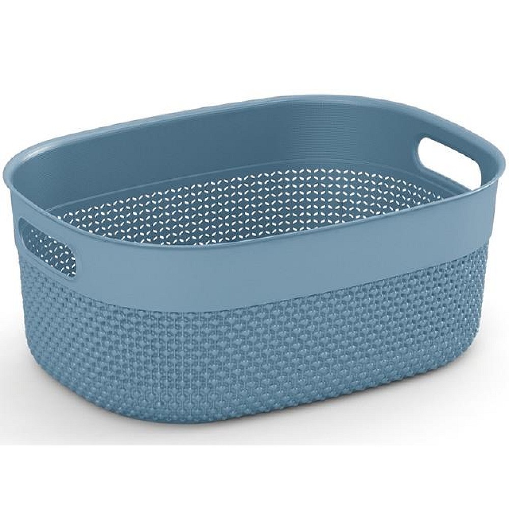 Cos KIS Filo 12l, 38X28.5X15cm, gri-albastru