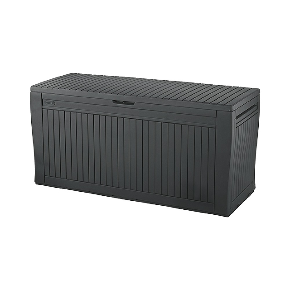 Lada pentru depozitare Keter Comfy 270 l, 117X45X57 cm, grafit