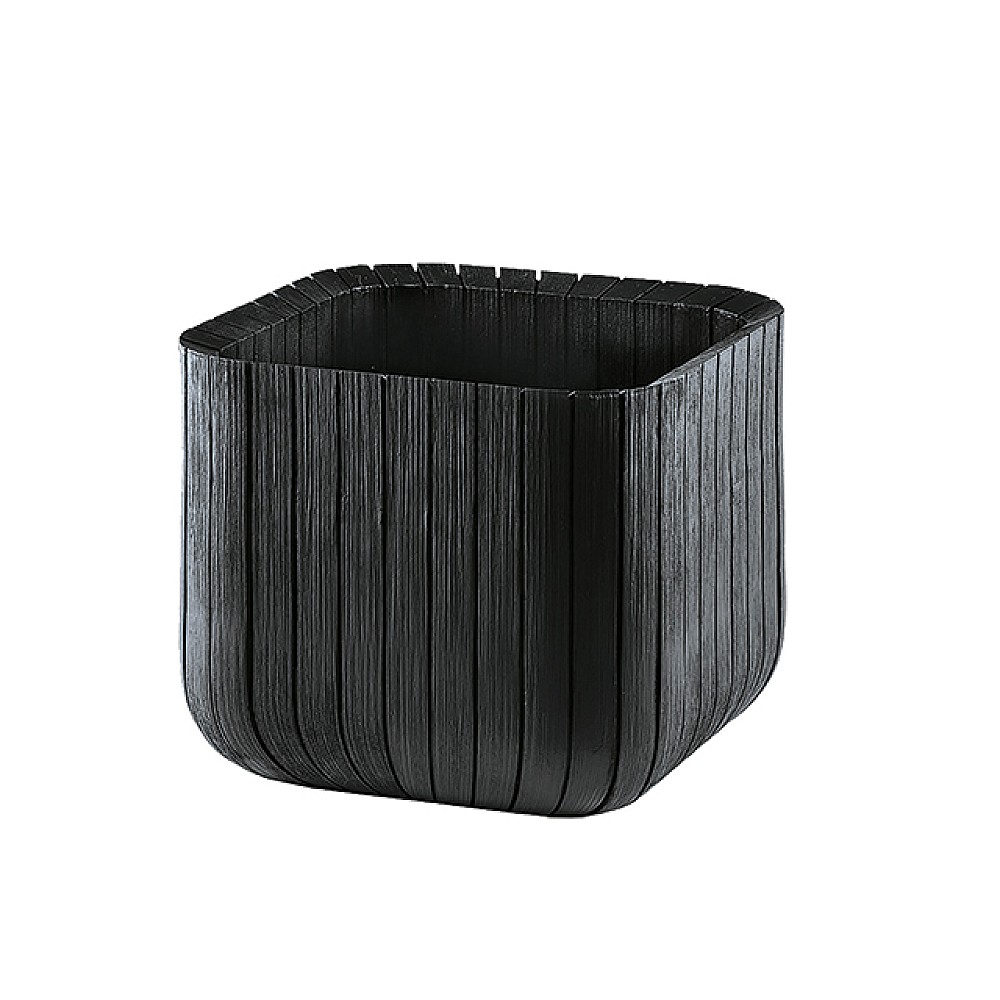 Ghiveci pentru plante Cube Planter S, 29.5X29.5X29.5 cm, antracit