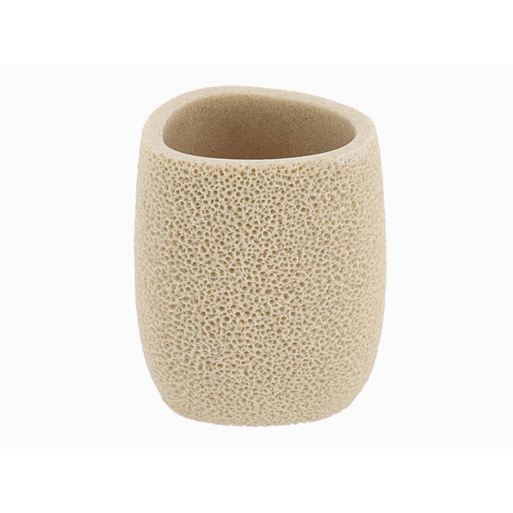 Pahar pentru periute de dinti Tendance Trani 9.4X7.9X7.1 cm, polirasina