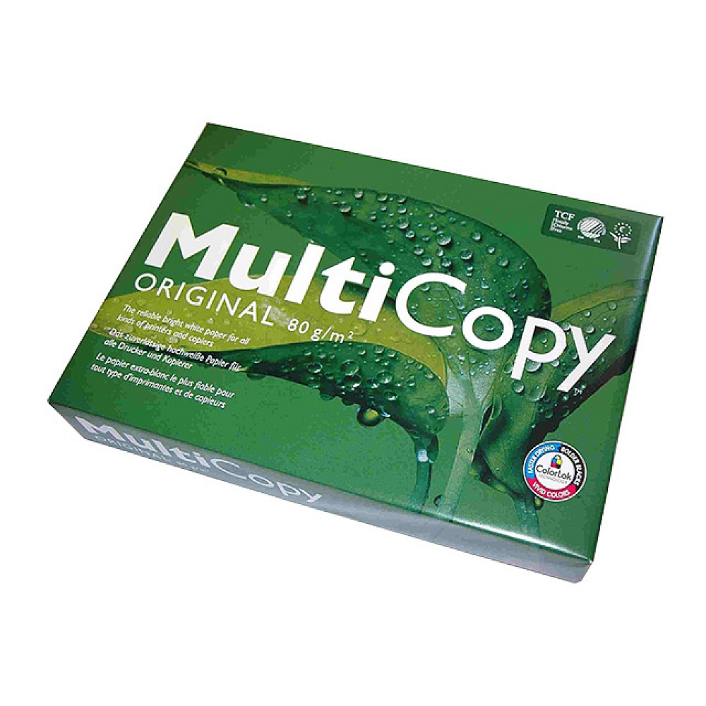 Hirtie de birou Multicopy A4 80 g/m 500 foi, A+