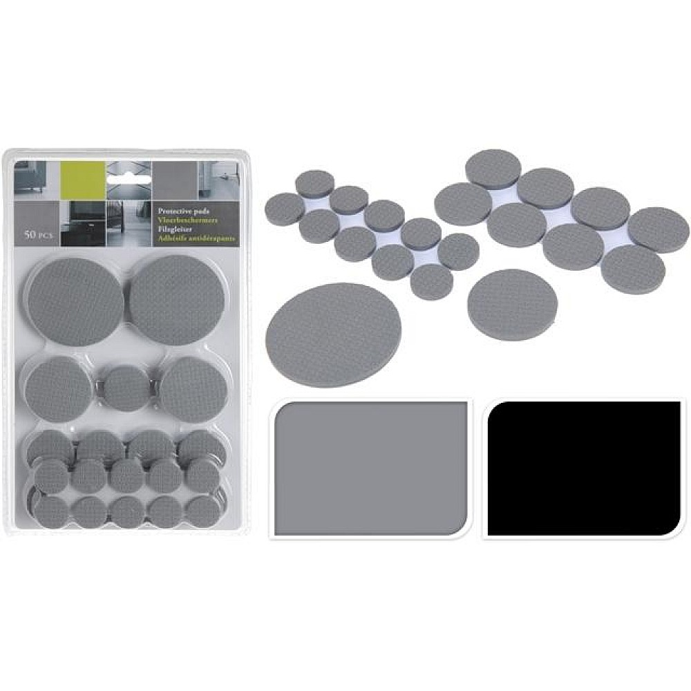 Set de protectie a picioruselor mobilierului 50 buc