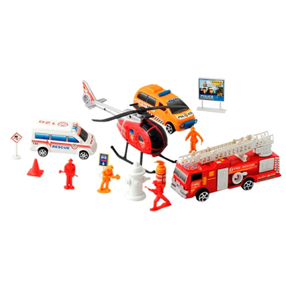 Set pompieri Fire Riscue 119A