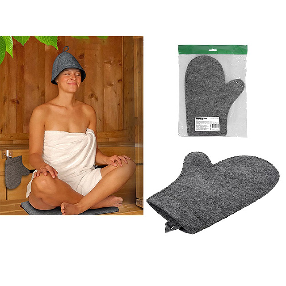 Manusa pentru sauna Hot Pot 30X22.5cm, sura, lavsan