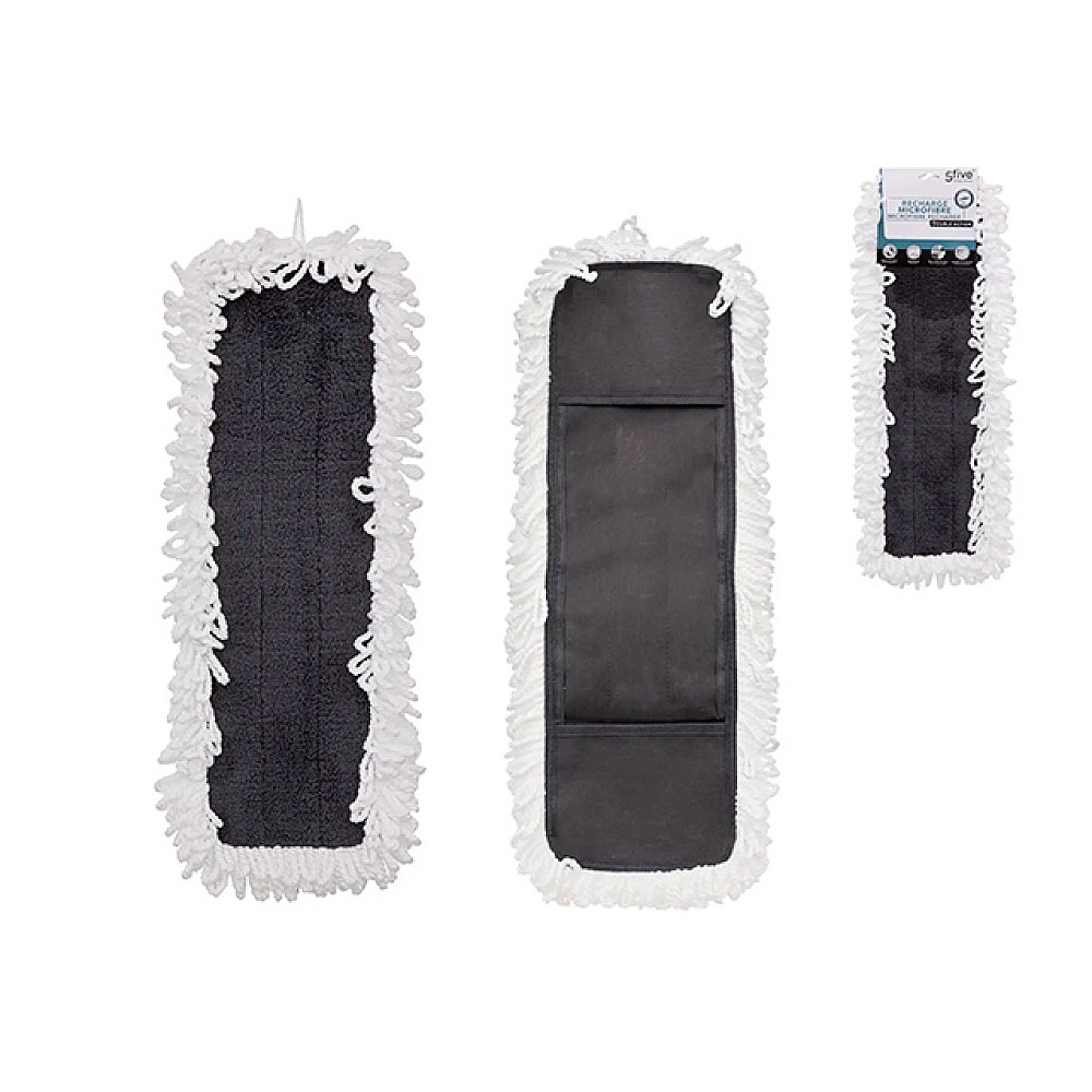 Duza Five microfibra 65X14cm pentru MOP plat