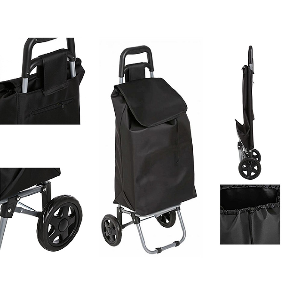 Geanta-carucior Five 30l 35X33X91.5cm, neagra