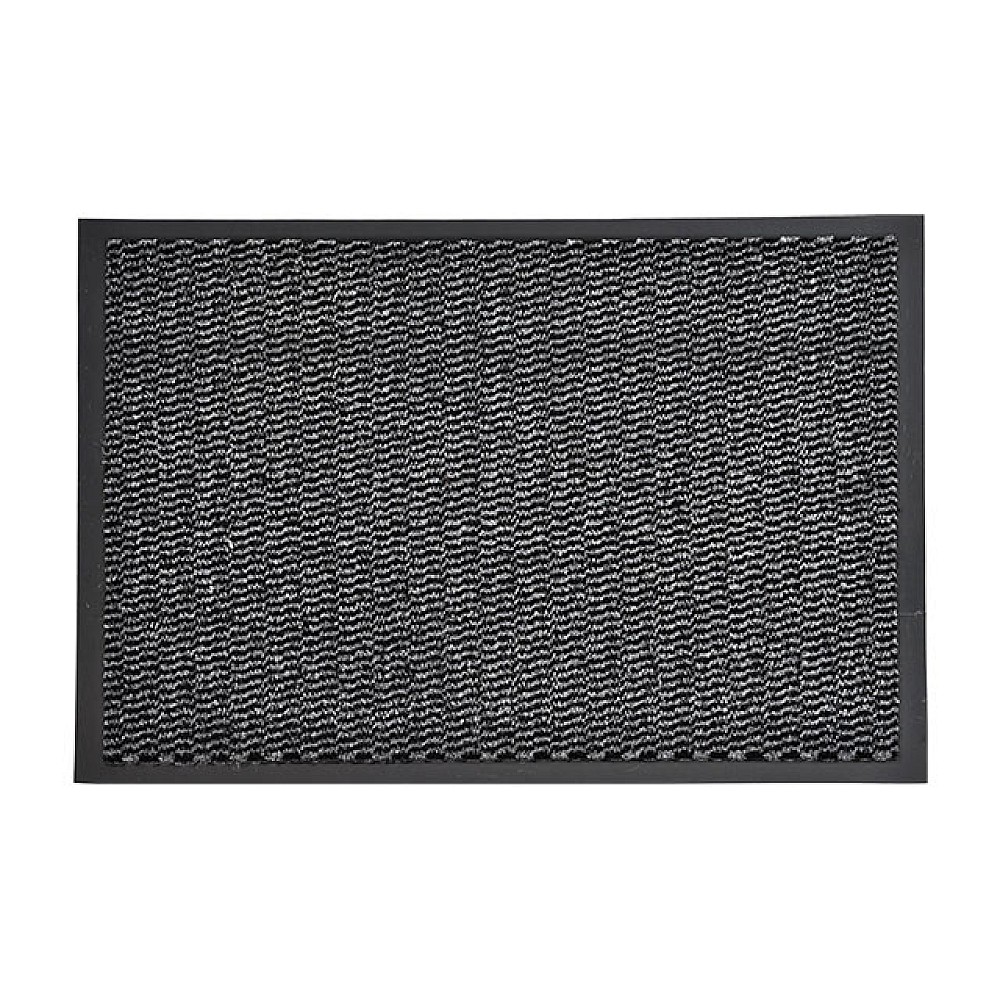 Covoras pentru antreu 60X80cm Luance Lisa, negru, PVC/PP