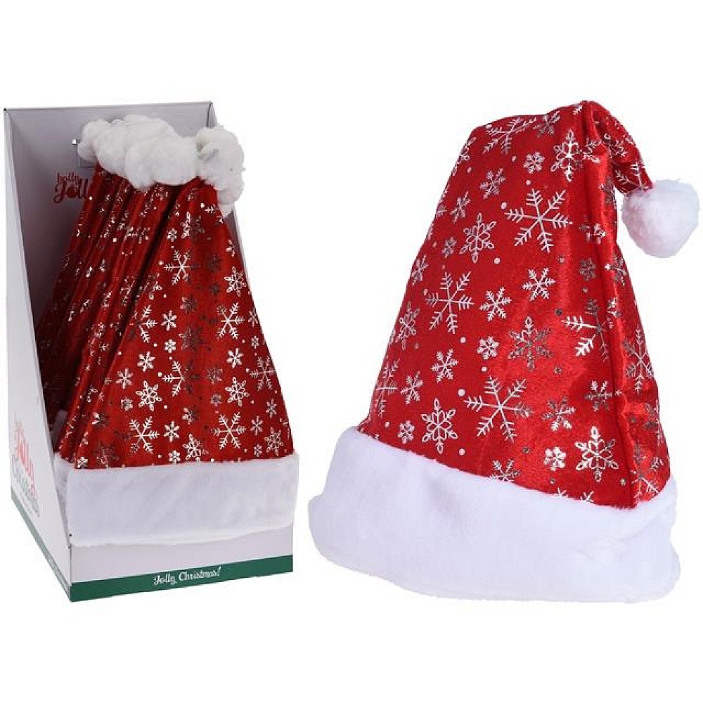 Caciula Mos Craciun 40cm 