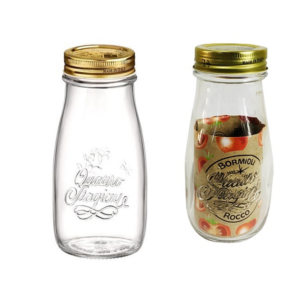 Sticla pentru pastrare/conservare Q.S. 0.4l, cu capac