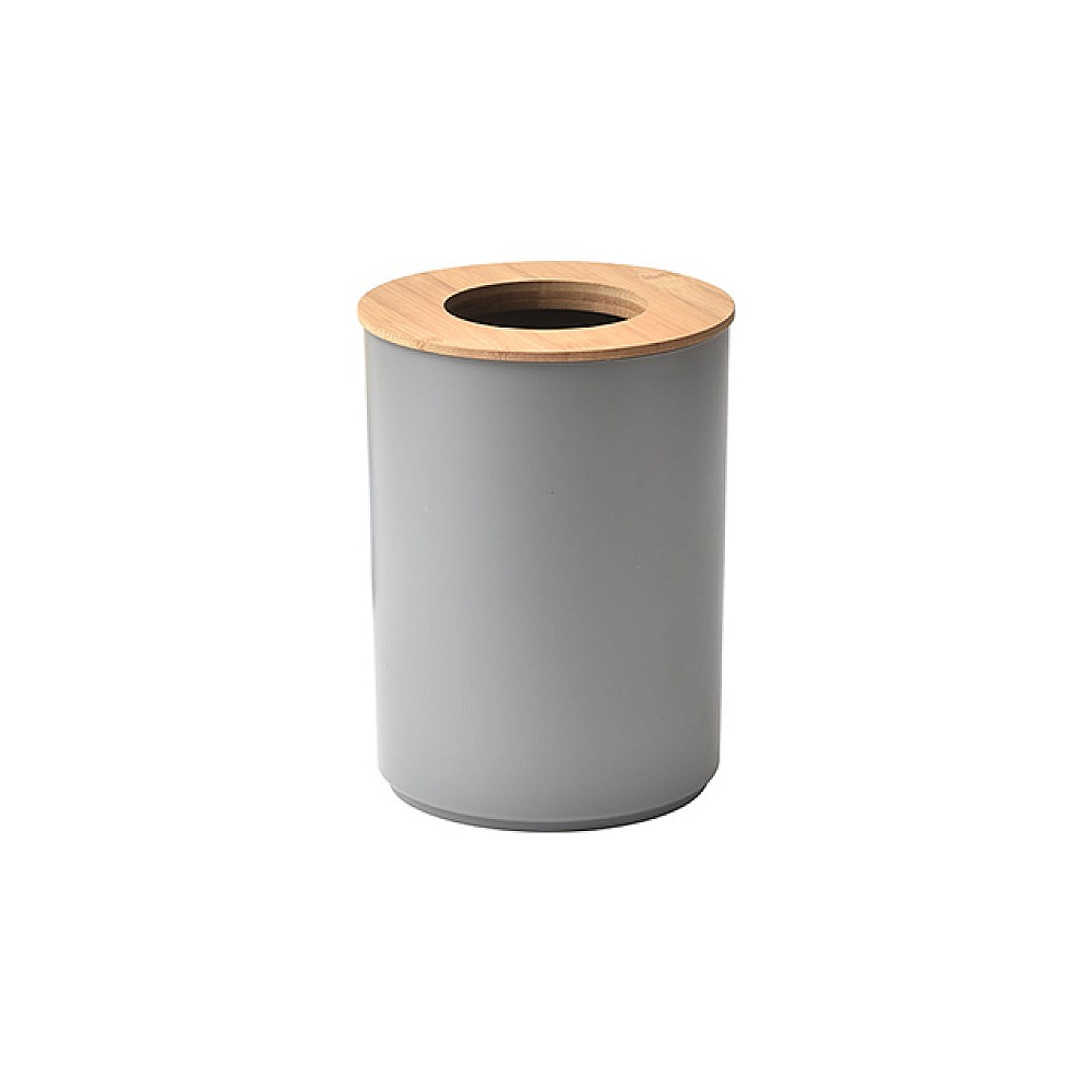 Cos pentru gunoi Kanta 5l, plastic/bambus, sur