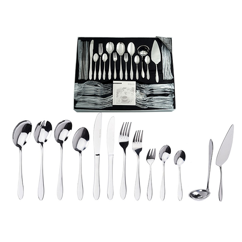 Set de tacâmuri EH 60 de elemente, inox