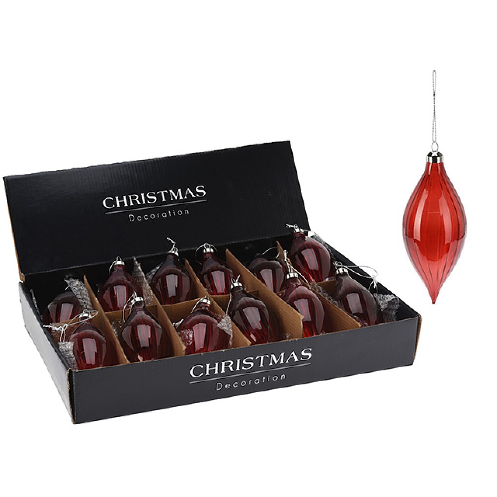 Decoratiune pentru brad din sticla 