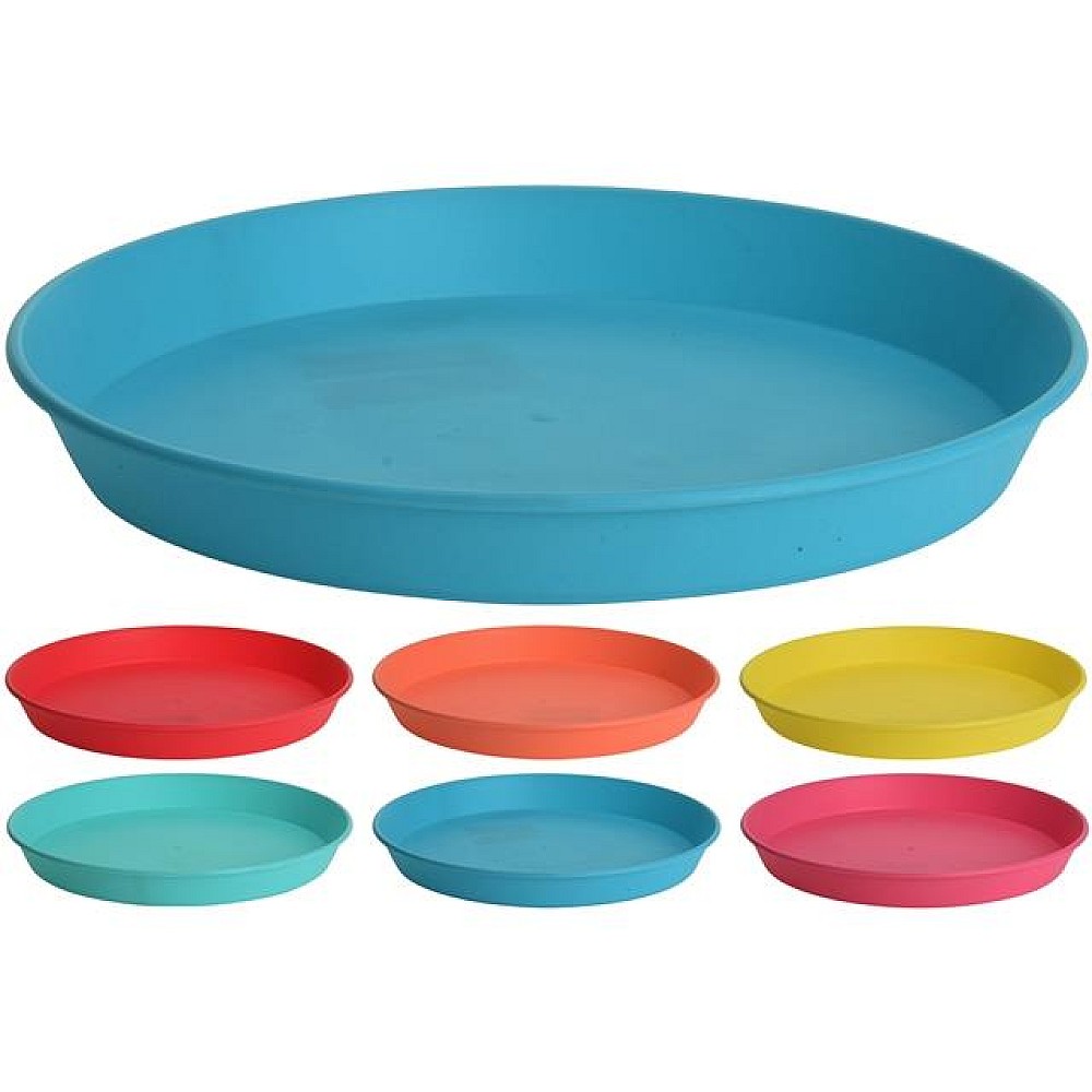 Set farfurii EH 6buc 22.5cm, 6 culori, plastic
