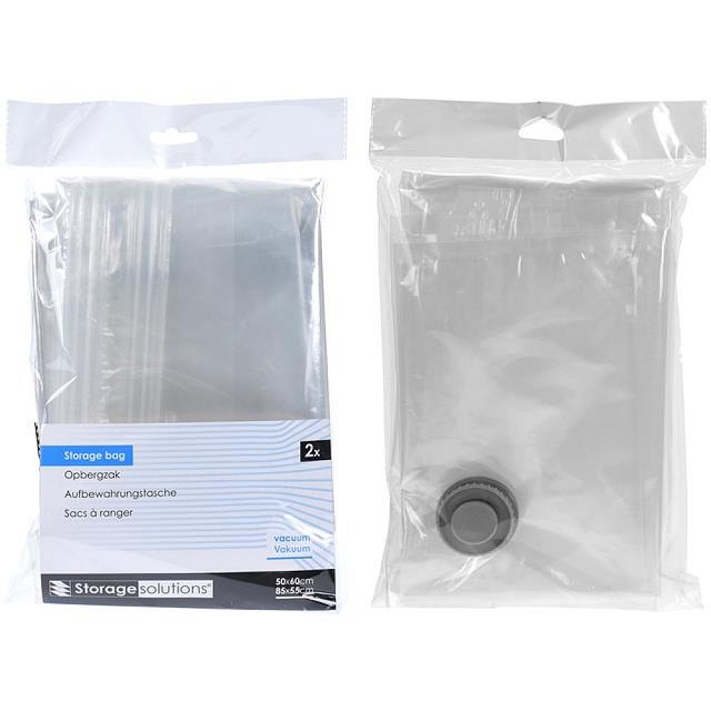 Saci de vidat haine Storage 2buc (85X55cm, 60X50cm)