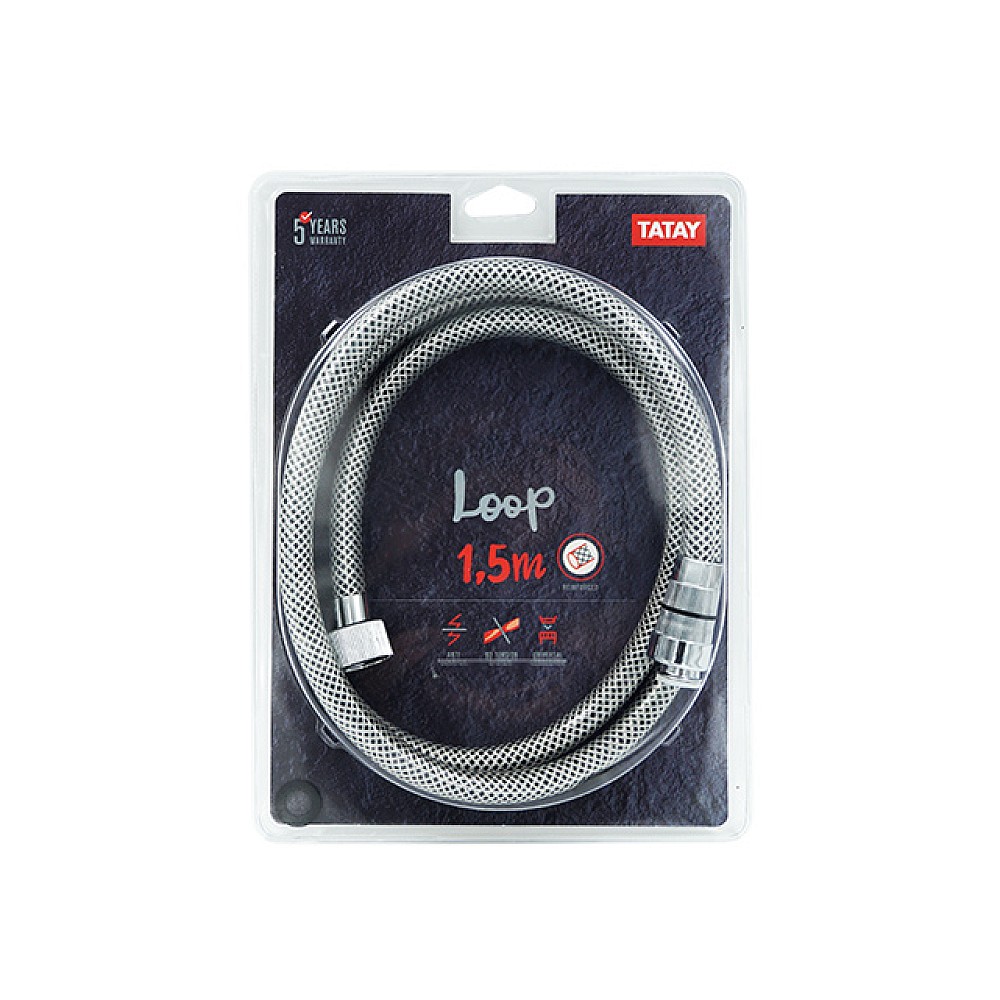 Furtun pentru dus Tatay 1.5m, PVC