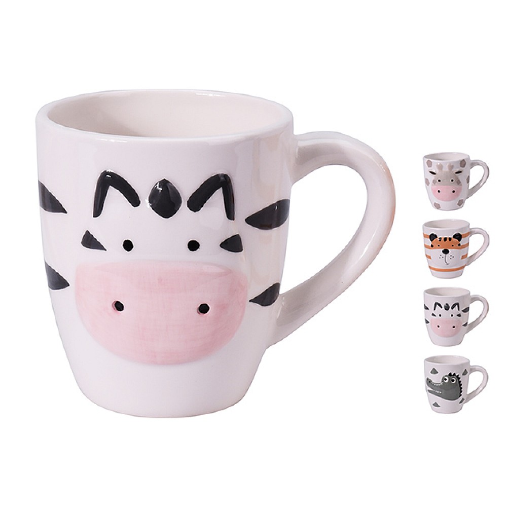 Cana 350ml Animalele, ceramica