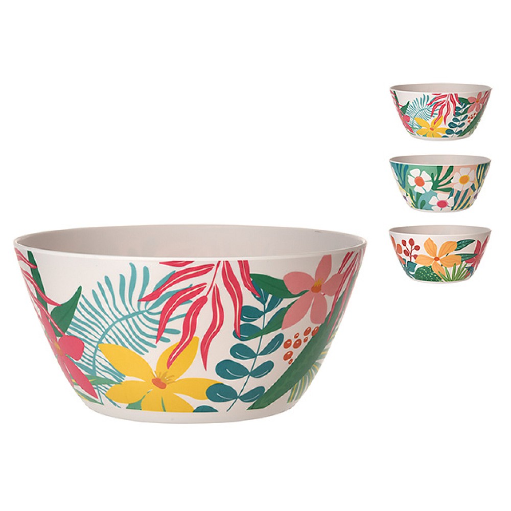 Salatieră EH Sunny Flower 25.5X11.5cm, din plastic