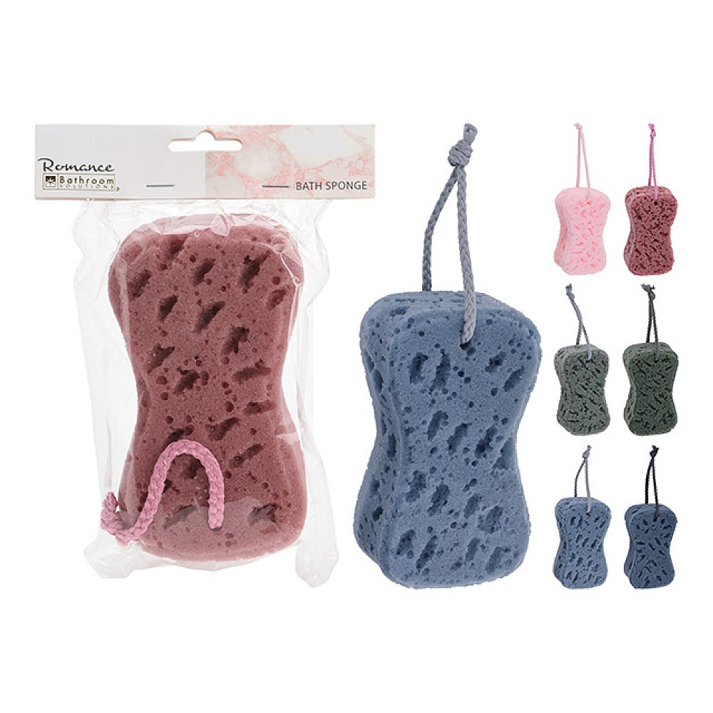 Burete de baie cu pori Bathroom 15X9X5.5cm, poliester