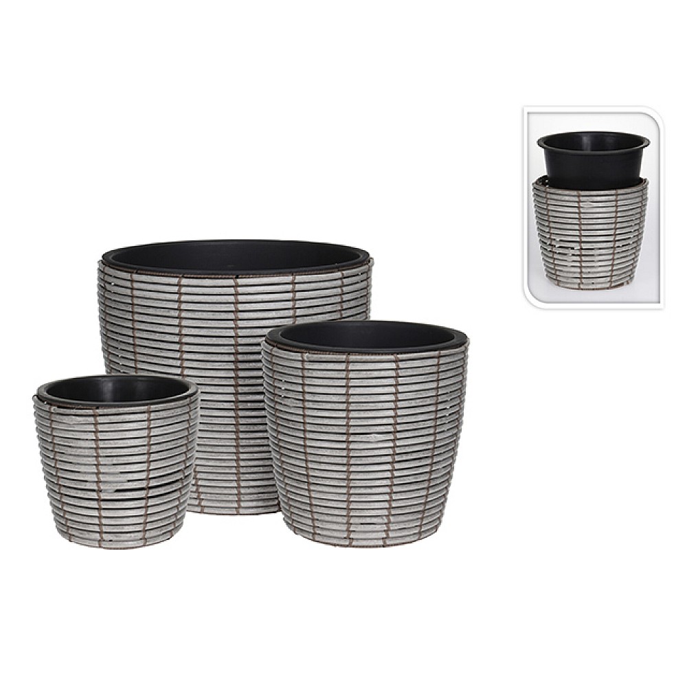 Ghiveci pentru flori 3buc 