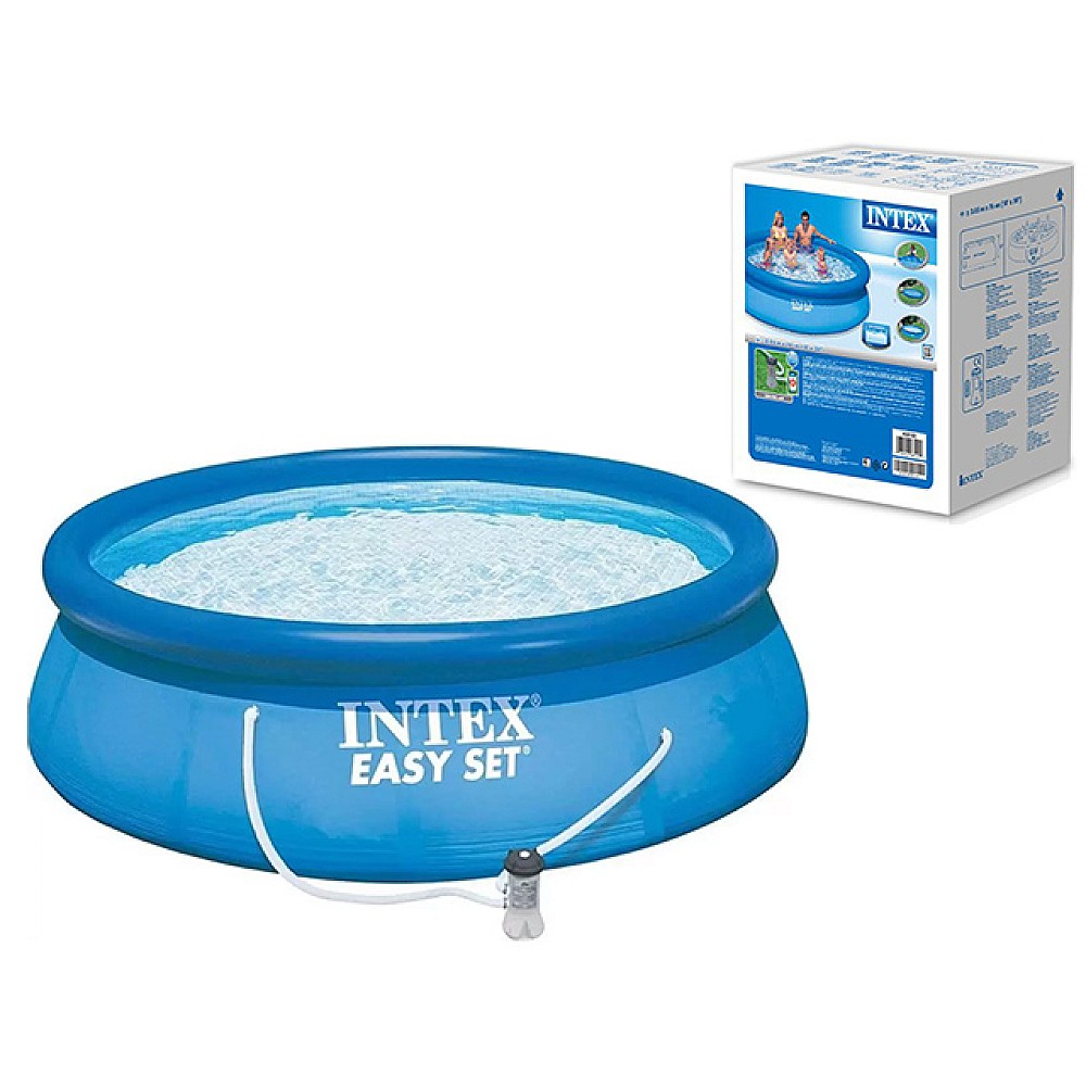 Piscina Intex Easy Set 12ft x 30in cu filtru-pompă,5621 L 366x76 cm