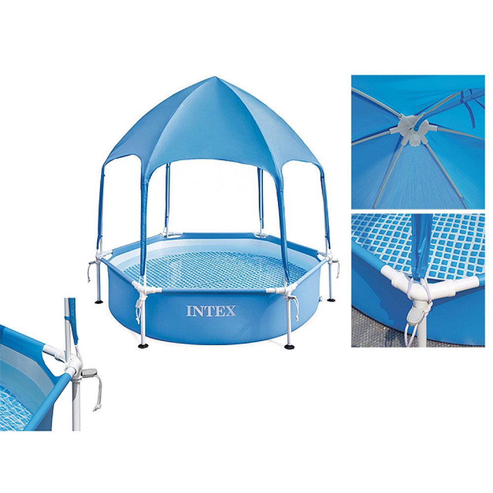Piscină pentru copii cu cadru Intex 183x38 cm