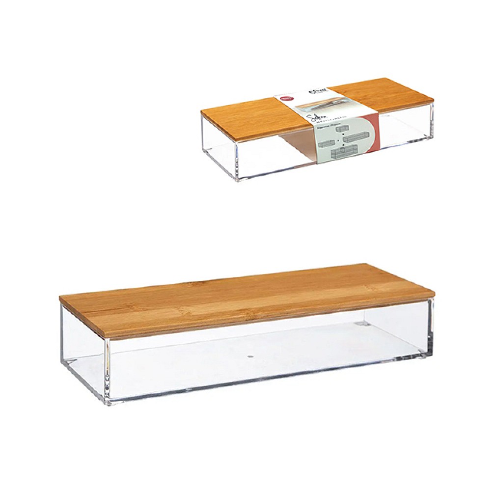 Organizator pentru cosmetică Five Selena Bamboo 25.6X9.6X5.4cm