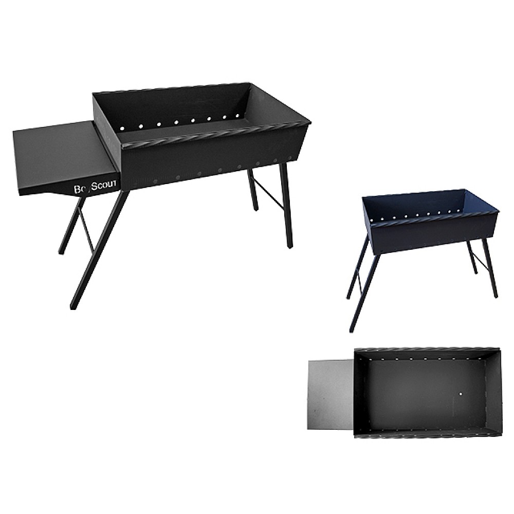 Gratar dreptunghiular cu picioare BoyScout 64X37X65cm