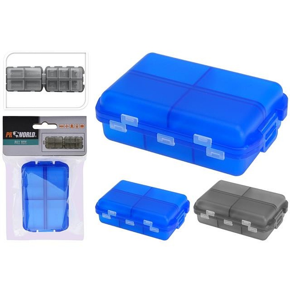 Cutie pentru pastile cu separator ProWorld 9.5X6cm, PP