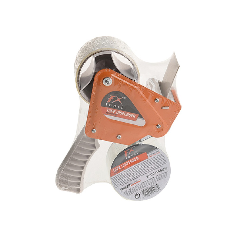 Set 2 benzi adezive 15mX4.8cm cu dispenser