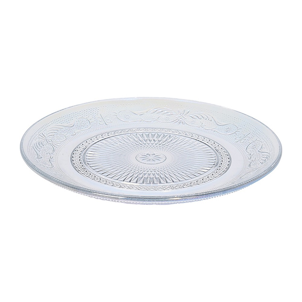 Farfurie de servire 22.5cm H&S, din sticla