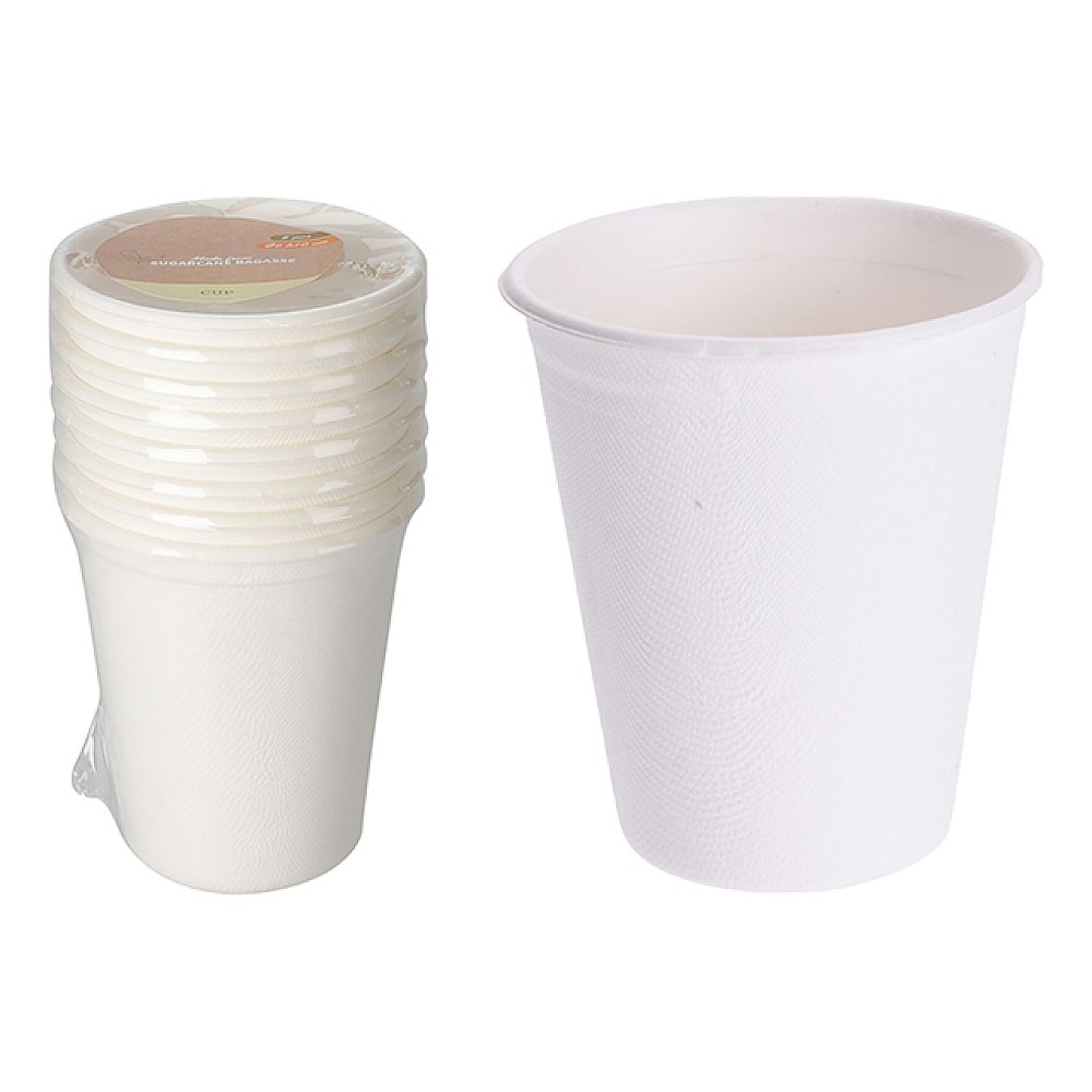 Set pahare de hârtie ECO 8buc, 375ml