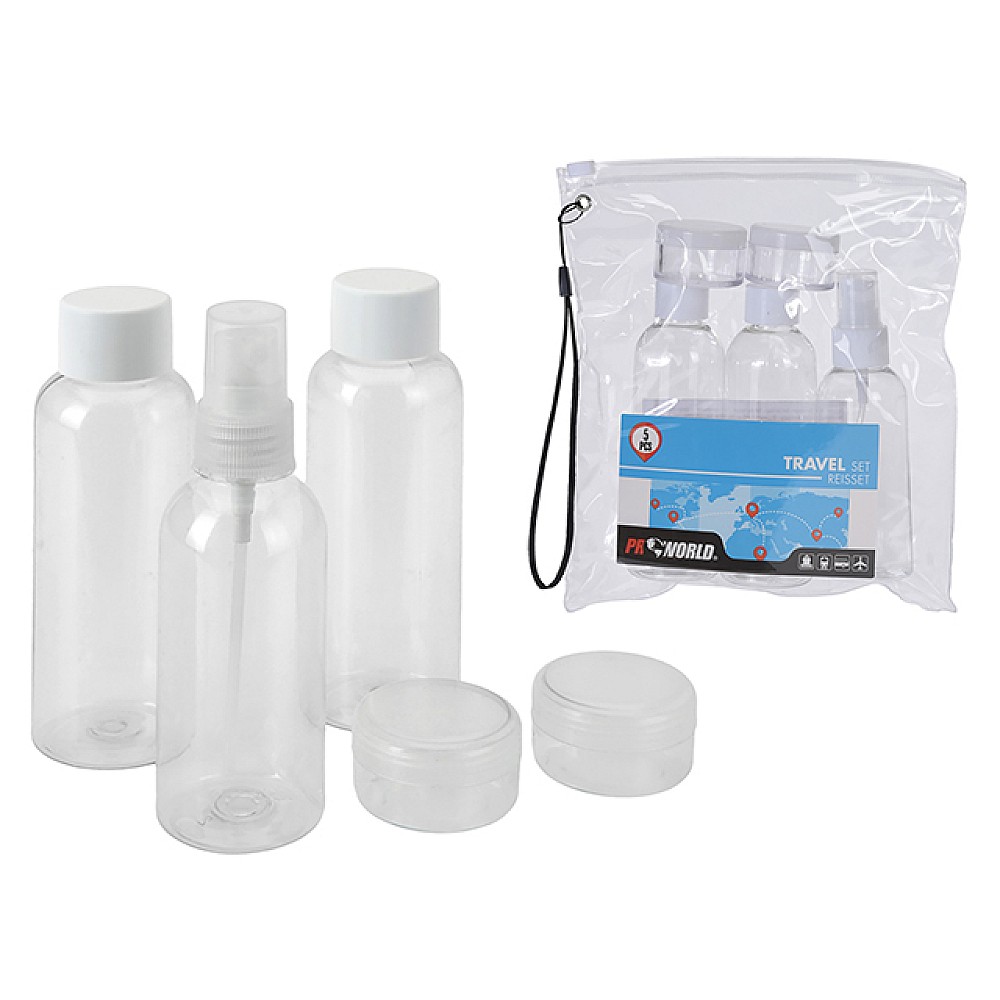 Set recipiente pentru bagajele de mana ProNorld 5 unitati